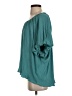 Umgee Teal Short Sleeve Blouse Size S - photo 5