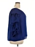Catherine Malandrino 100% Polyester Blue 3/4 Sleeve Blouse Size 2X - photo 4