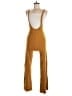Win Win Solid Gold Jumpsuit Size M - photo 1
