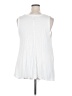 Ellos 100% Rayon White Casual Dress Size 2X - photo 2