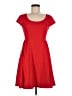 Old Navy Solid Red Casual Dress Size M - photo 1
