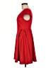 Old Navy Solid Red Casual Dress Size M - photo 5