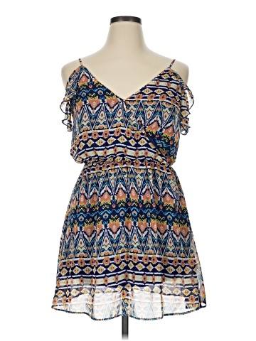 Peach Royal Casual Dress (view 1)