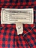 Current/Elliott Houndstooth Red Long Sleeve Button-Down Shirt Size Lg (3) - photo 7