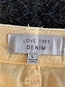 Love Tree Yellow Denim Shorts Size L - photo 3