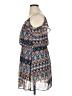 Peach Royal 100% Polyester Print Blue Casual Dress Size XL - photo 5