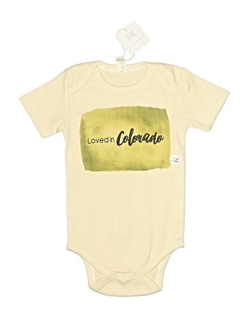 Colored Organics Short Sleeve Onesie (view 1)