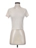 American Eagle Outfitters Ivory Short Sleeve Turtleneck Size S - photo 1