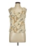 Betsy's Things Gold Tan Sleeveless Blouse Size 12 Petite - photo 1