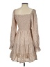 Altar'd State 100% Rayon Stars Tan Cocktail Dress Size XS - photo 2