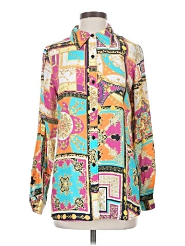 DG^2 by Diane Gilman Long Sleeve Blouse (view 1)