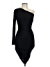 Windsor Solid Black Cocktail Dress Size 10 - photo 1