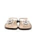 Bass Silver Flip Flops Size 8 1/2 - photo 2