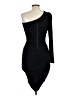 Windsor Solid Black Cocktail Dress Size 10 - photo 2
