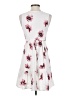 Unbranded 100% Rayon Floral White Casual Dress Size S (estimated) - photo 2