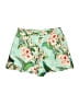 Ted Baker London 100% Polyester Floral Green Shorts Size 2 (0) - photo 1