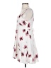 Unbranded 100% Rayon Floral White Casual Dress Size S (estimated) - photo 5