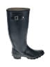 Hunter Black Blue Rain Boots Size 5 - photo 1