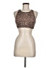 Fleo Brown Tank Top Size M - photo 1