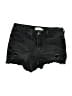 rue21 Stars Black Denim Shorts Size 2 - photo 1
