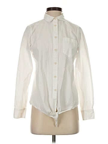 CALVIN KLEIN JEANS Long Sleeve Button-Down Shirt (view 1)