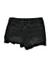 rue21 Stars Black Denim Shorts Size 2 - photo 2