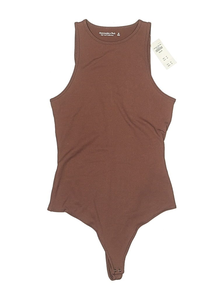 Abercrombie & Fitch Bodysuit In Brown