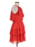 Double Zero 100% Polyester Red Cocktail Dress Size M - photo 4