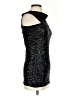 Jealous Tomato Stars Black Cocktail Dress Size S - photo 4
