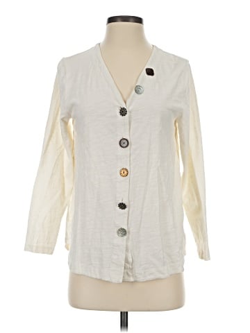 Soft Surroundings 3/4 Sleeve Button-Down Shirt (view 1)