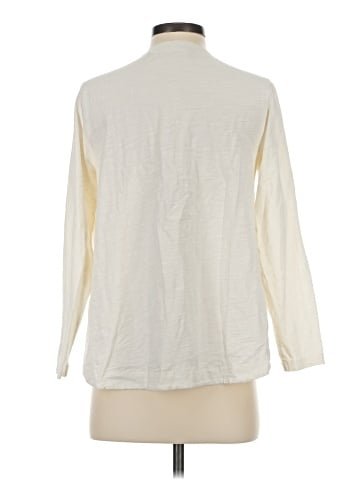 Soft Surroundings 3/4 Sleeve Button-Down Shirt (view 2)