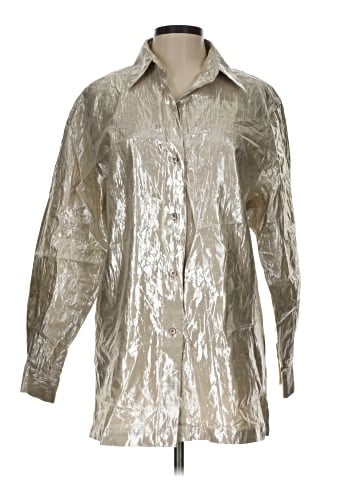 Linda Allard Ellen Tracy Long Sleeve Button-Down Shirt (view 1)