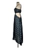 J.Crew 100% Polyester Blue Casual Dress Size XS - photo 5