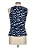 Calvin Klein Blue Sleeveless Blouse Size M (petite) - photo 2