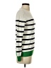 J.Crew Factory Store 100% Cotton Stripes Ivory Pullover Sweater Size S - photo 4
