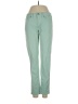 J.Crew Color Block Green Jeans Size 28 waist - photo 1