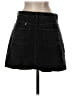 She + Sky 100% Cotton Solid Black Denim Skirt Size S - photo 2