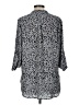 Halogen 100% Polyester Gray 3/4 Sleeve Blouse Size M - photo 2