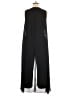 Tahari Solid Black Jumpsuit Size 16 - photo 2