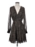 Assorted Brands 100% Polyester Animal Print Brown Cocktail Dress Size S - photo 1