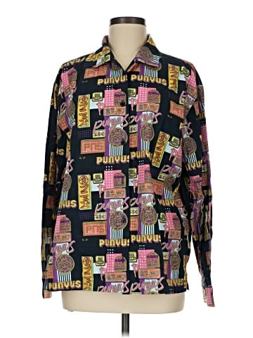 Punyus Long Sleeve Button-Down Shirt (view 1)