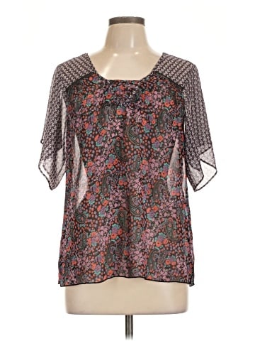 Mason + Mackenzie Short Sleeve Blouse (view 1)