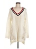 Ultra Flirt Ivory Pullover Sweater Size M - photo 1