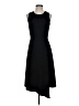 Calvin Klein Solid Black Cocktail Dress Size 2 - photo 1