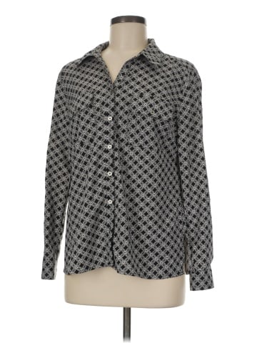 Notations Long Sleeve Blouse (view 1)