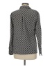 Notations Houndstooth Gray Long Sleeve Blouse Size M - photo 2