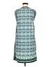 Max Studio Print Blue Casual Dress Size M - photo 2