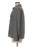 Notations Houndstooth Gray Long Sleeve Blouse Size M - photo 5