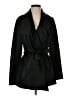 Maya Negri 100% Polyester Houndstooth Black Coat Size S - photo 1