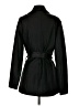Maya Negri 100% Polyester Houndstooth Black Coat Size S - photo 2